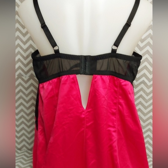 Torrid womens hot pink underwire neglige size 2X - Picture 2 of 4